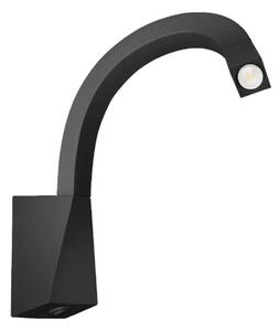 Linealight Nástěnná lampa Snake_W3 s vypínačem, v.46,8cm, 1,5W, IP40 Barva: Černá, Teplota světla: 3000K
