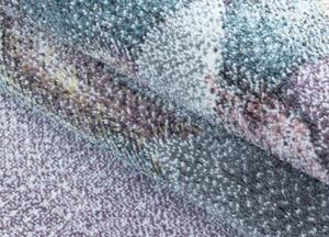 Dětský kusový koberec Funny 2102 violet - 140 x 200 cm