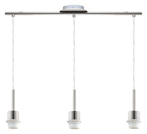 Eglo - LED Lustr na lanku TUNJA 3xE27/60W/230V krémová