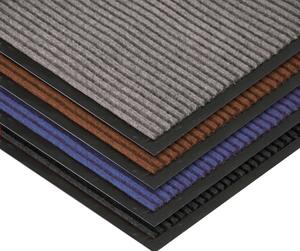 Odolná vstupní kobercová rohož s PVC, 600 x 900 mm, černá