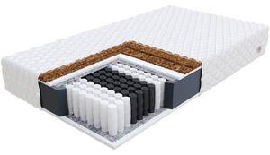 Taštičková matrace GRADO MAX JERSEY 90x200 cm s KOKOSEM 24 cm