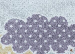 Dětský kusový koberec Lucky 3611 white - 120 x 170 cm