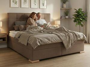 Postel boxspring s úložným prostorem CRISTALLO plocha spaní 160x200