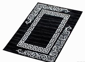 Kusový koberec Miami 6620 black - 80 x 150 cm