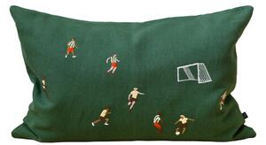 Fine Little Day Povlak na polštář Soccer Green 40x60 cm FLD272