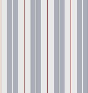 Vliesová tapeta na zeď, modrá, pruhy, 9815-1, Essential Stripes, ICH Wallcoverings