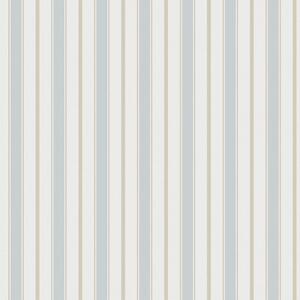 Vliesová tapeta na zeď, modro-béžová, pruhy, 9816-5, Essential Stripes, ICH Wallcoverings