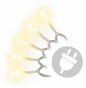 Vánoční LED osvětlení 5 m, teple bílé, 50 diod