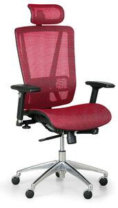 Kancelářská židle LESTER M, červená