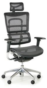 Multifunkční kancelářská židle WINSTON SAA, šedá