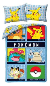 HALANTEX Povlečení Pokémon portrét Bavlna, 140/200, 70/90 cm