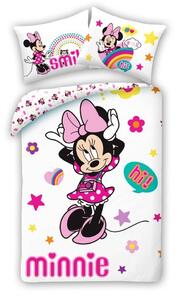 HALANTEX Povlečení Minnie Smile Bavlna, 140/200, 70/90 cm