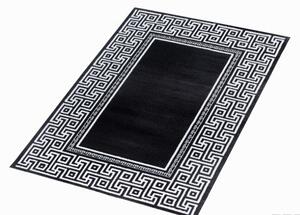 Kusový koberec Parma 9340 black - 80 x 150 cm