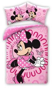 HALANTEX Povlečení Minnie pink Bavlna, 140/200, 70/90 cm