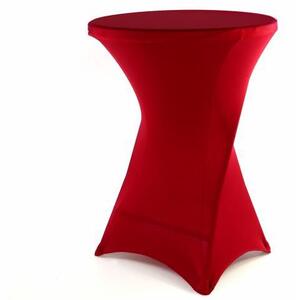 Garthen 37102 Potah pro vysoký stůl - elastický, vínově červený 80 x 80 x 110 cm