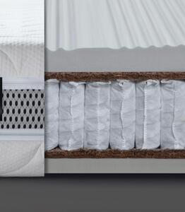 BENAB LATEXO přírodní taštičková matrace 100x200 cm Potah Medicott Silver 3D