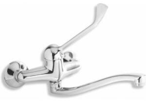 Dřezová baterie Novaservis Metalia 55 s otočným ramínkem 150 mm chrom 55070L/T.0