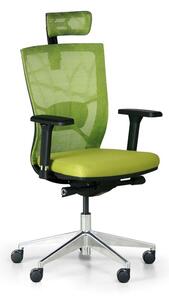 Kancelářská židle DESIGNO, zelená