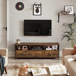 Aldo Televizní stolek v industriálním designu s prvky rustic LTV II