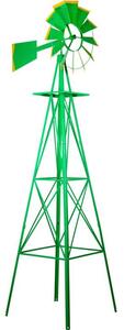 Tuin Větrný mlýn v US stylu - zelená 245 cm