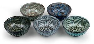 Porcelánové servírovací misky v sadě 5 ks 150 ml Jara – Bredemeijer