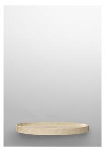 FERM LIVING Zrcadlo Symmetry, Travertine