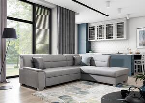Rozkládací sedačka BERGEN potahový materiál: basic, roh: levý