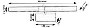 Brilagi - Obrazové svítidlo DANAE 2xE14/40W/230V zlatá