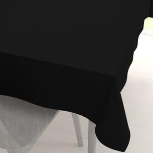 Biante Dekorační obdélníkový ubrus Rongo RG-014 Černý 80x120 cm