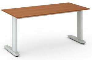 Kancelářský psací stůl PRIMO FLEXIBLE 1600 x 800 mm, třešeň