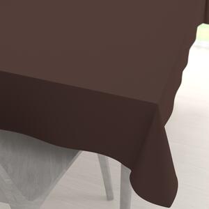 Biante Dekorační obdélníkový ubrus Rongo RG-015 Tmavě hnědý 50x100 cm