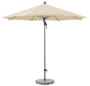 Glatz Profesionální slunečník Fortino Riviera, Glatz, kulatý 300 cm (3 m), rám eloxovaný hliník, potah polyester 220 g/m2 barva off white