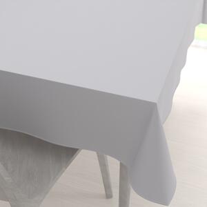 Biante Dekorační obdélníkový ubrus Rongo RG-016 Světle šedý 80x120 cm
