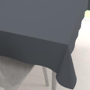 Biante Dekorační obdélníkový ubrus Rongo RG-017 Tmavě šedý 50x100 cm