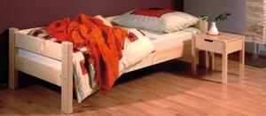 Gazel Sendy postel 90 x 220 cm smrk přírodní prodloužená