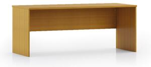 Kancelářský psací stůl INTEGRO, 1750 x 700 mm, třešeň
