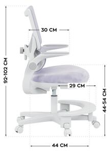 Dětská otočná židle Mark Adler Junior 5.7 Purple