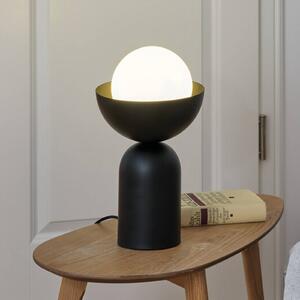 OSRAM Stolní lampa Decor Bowl, černá, ocel, E14, Černá, Obývací pokoj / jídelna, kov, Moderní