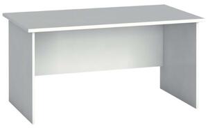 Kancelářský psací stůl PRIMO FLEXI, rovný 140 x 80 cm, bílá