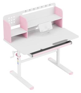 Dětský rostoucí psací stůl Mark Adler Study 5.7 Pink