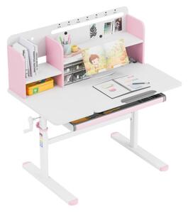 Dětský rostoucí psací stůl Mark Adler Study 5.7 Pink
