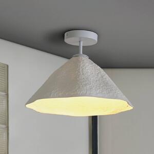OSRAM Stropní světlo Decor Lotus Leaf, 1 žárovka, bílé, papír, E27, stmívatelný, Bílá / opál, Obývací pokoj / jídelna, Papír / lunolit / lunopal