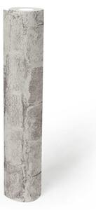 A.S. Création | Vliesová tapeta na zeď Elements 238814-4 | 0,53 x 10,05 m | šedá, bílá