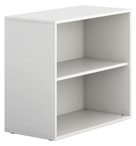 PLAN Skříňka nízká otevřená krátká BLOCK White