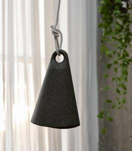 OSRAM Závěsné světlo Decor Bell, recyklovaný plast, E27,, stmívatelný, Černá, Obývací pokoj / jídelna, kov, Moderní