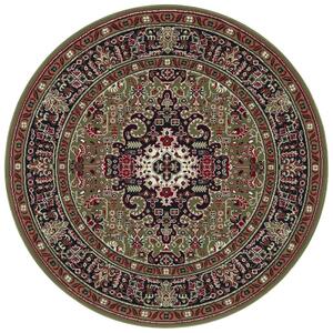 Nouristan - Hanse Home, Kruhový koberec Mirkan 104097 Green | zelená Typ: kulatý 160x160 cm