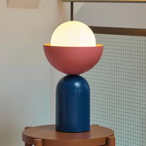 OSRAM Stolní lampa Decor Bowl, modrá/růžová, ocel, E14, Modrá, Obývací pokoj / jídelna, kov, Moderní