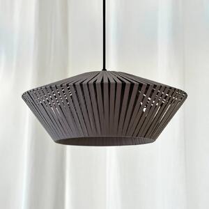 OSRAM Závěsné světlo Decor Pásek Ø 40,5 cm, šedá, textil, E27, stmívatelný, Hliník / šedá / zinek, Obývací pokoj / jídelna, Textil / tkanina / hedvábí