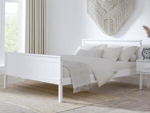 Magnat Bílá postel Leona 140 x 200 cm
