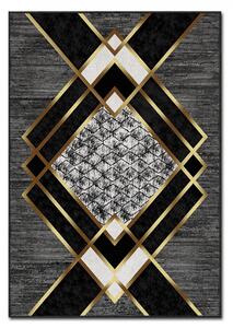 Conceptum Hypnose Koberec Gogo 160x230 cm černý/zlatý